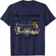 Things I do in my spare time funny Sewing Quilting T-Shirt - T-Shirt | Navy