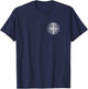 Religious Catholic St. Benedict Medal | Christian T-Shirt - T-Shirt | Navy