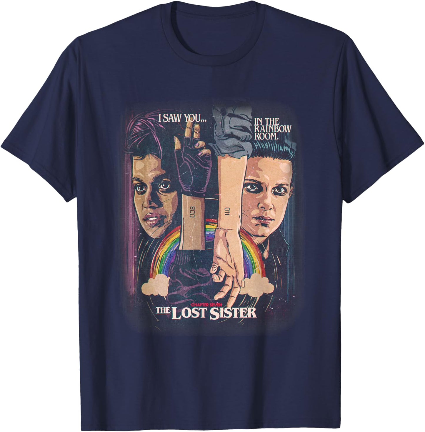 Stranger Things Season 2 x Butcher Billy The Lost Sister T-Shirt - T-Shirt | Navy