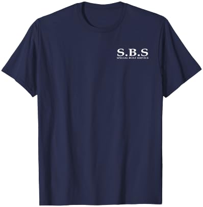 UK British Special Boat Service SBS Frog Logo T-Shirt - T-Shirt | Navy
