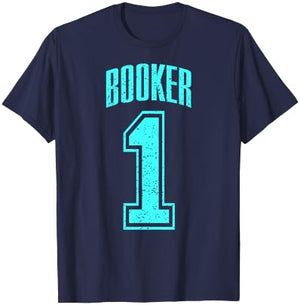 Booker Supporter Number 1 Greatest Fan T-Shirt - T-Shirt | Navy