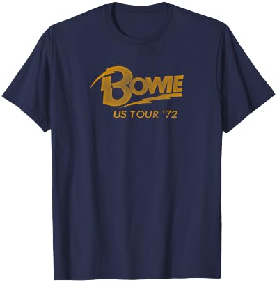 David Bowie - US Tour '72 T-Shirt - T-Shirt | Navy