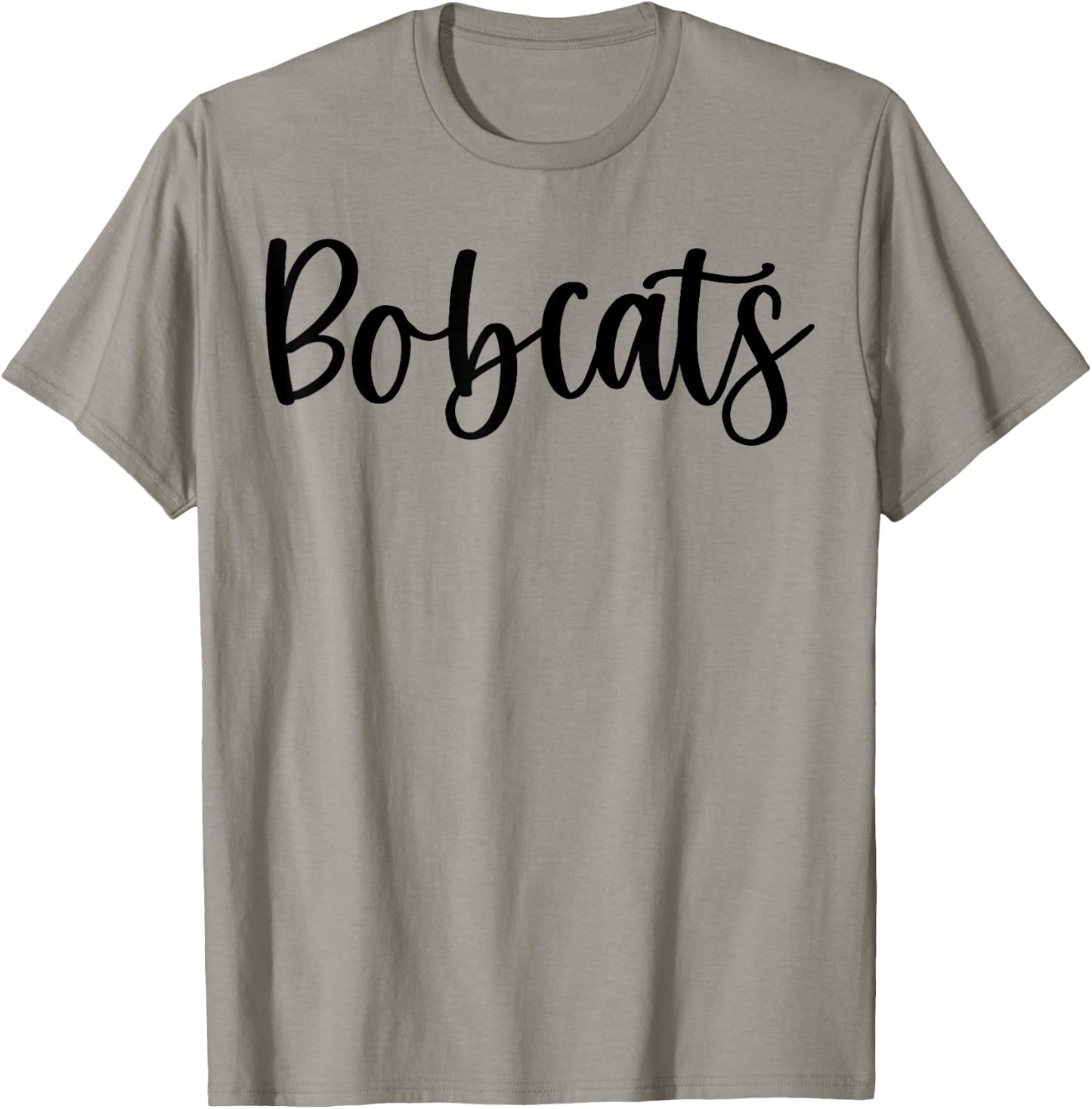 Bobcats School Spirit Team Mascot Game Night T-Shirt - T-Shirt | Sand