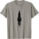 Spark Plug T-Shirt - T-Shirt | Sand