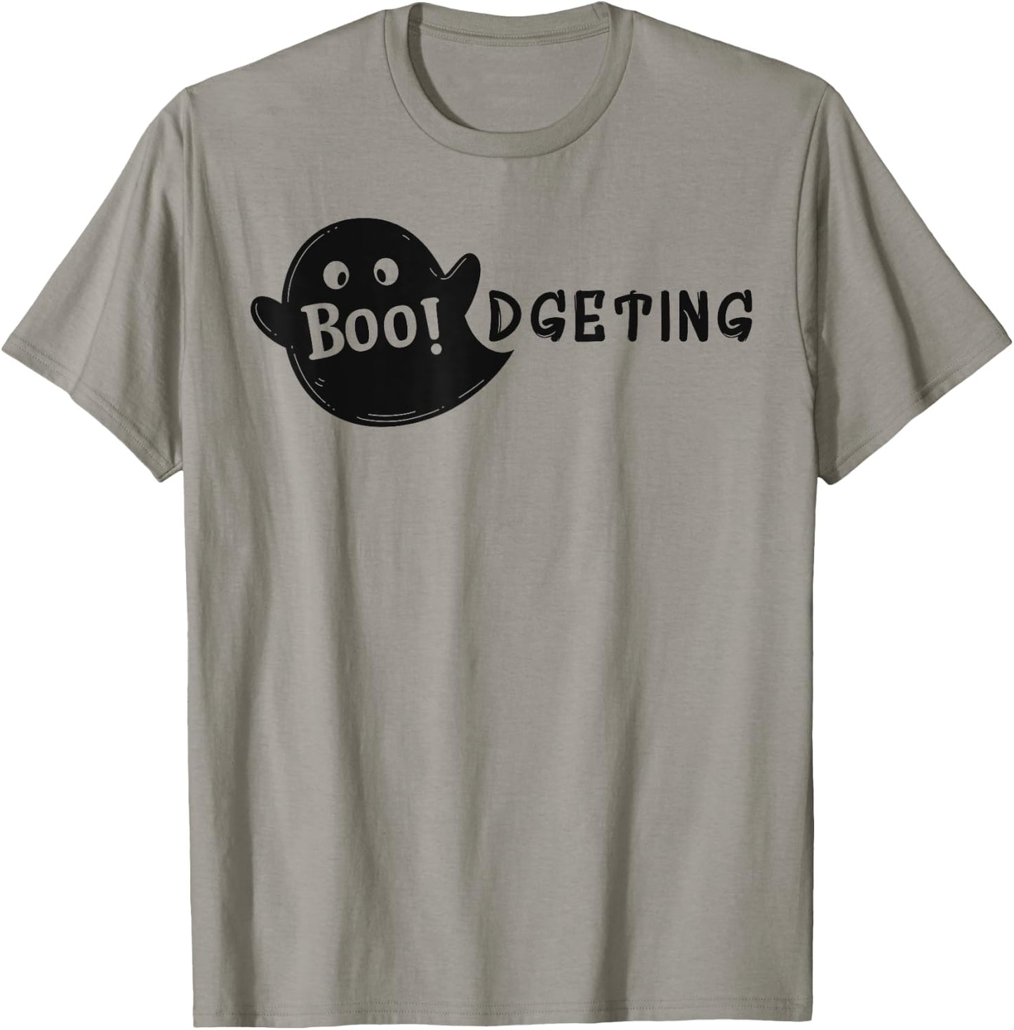 Boodgeting Halloween Humor Finance Department T-Shirt - T-Shirt | Sand