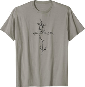 John 13 7 Bible Verse Christian Faith Cross T Shirt T-Shirt - T-Shirt | Sand