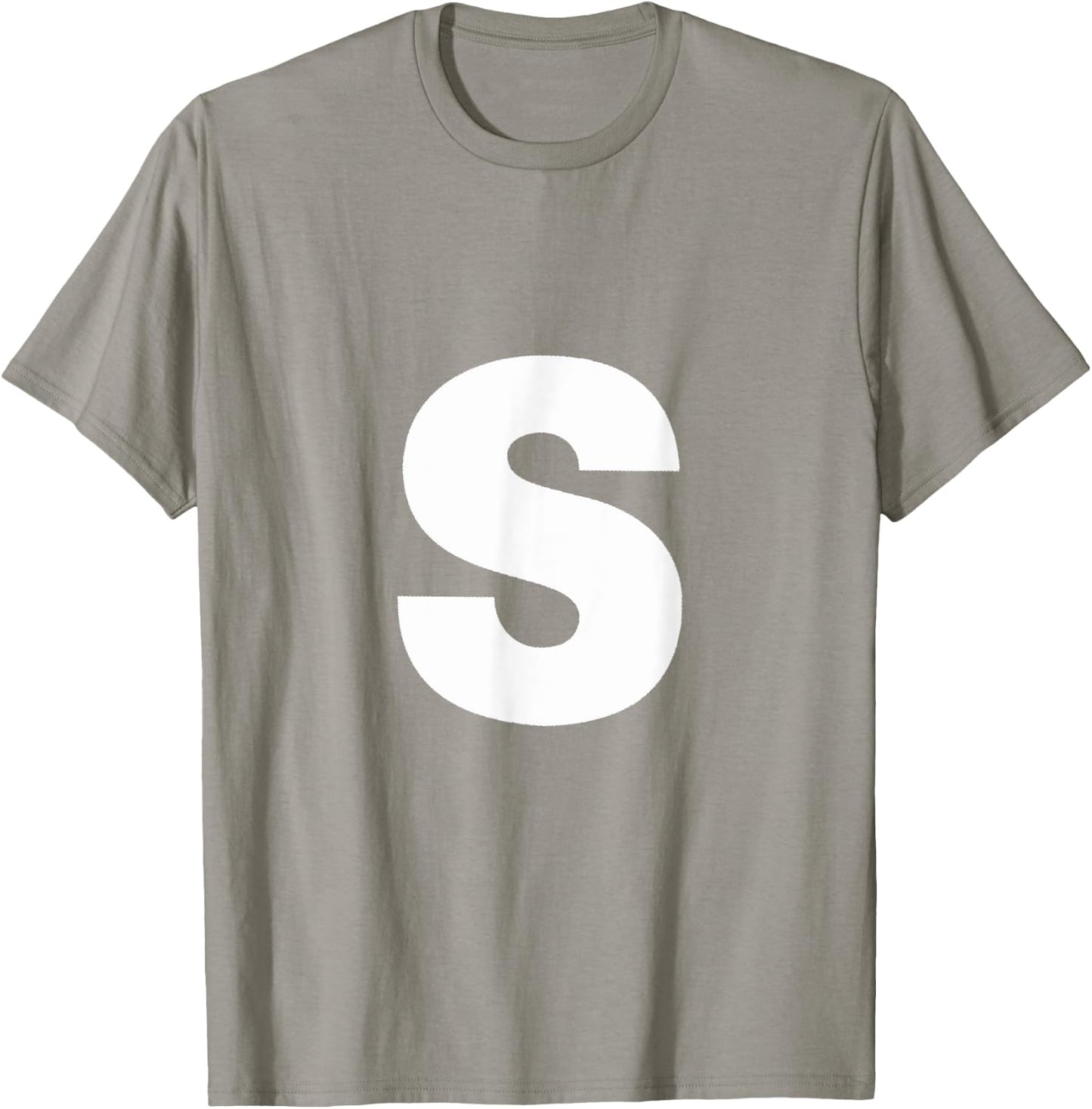 Letter S Candy T-Shirt - T-Shirt | Sand