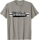 Retro Wildcats Mascot, School Spirit, Wildcat Sports T-Shirt - T-Shirt | Sand