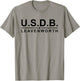 Usdb Fort Leavenworth Kansas T-Shirt - T-Shirt | Sand