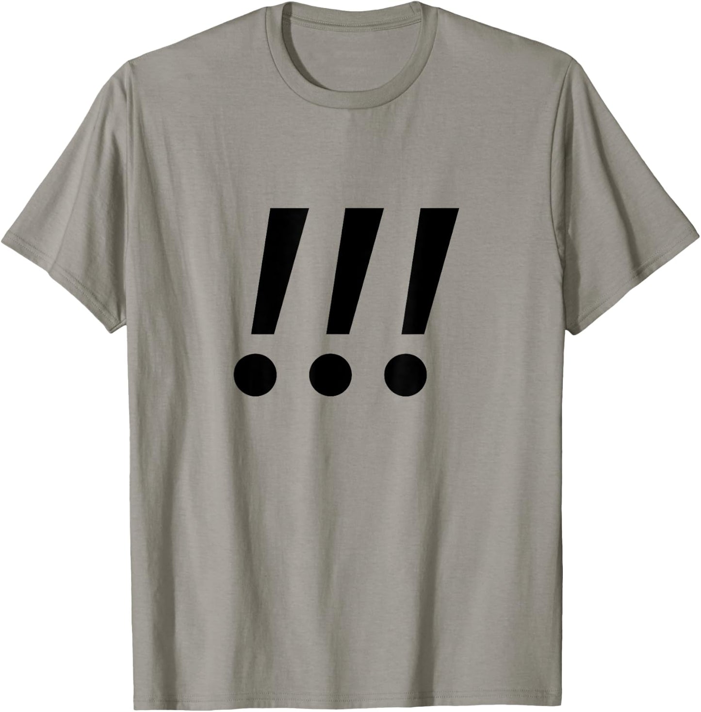 Exclamation Points T-Shirt - T-Shirt | Sand
