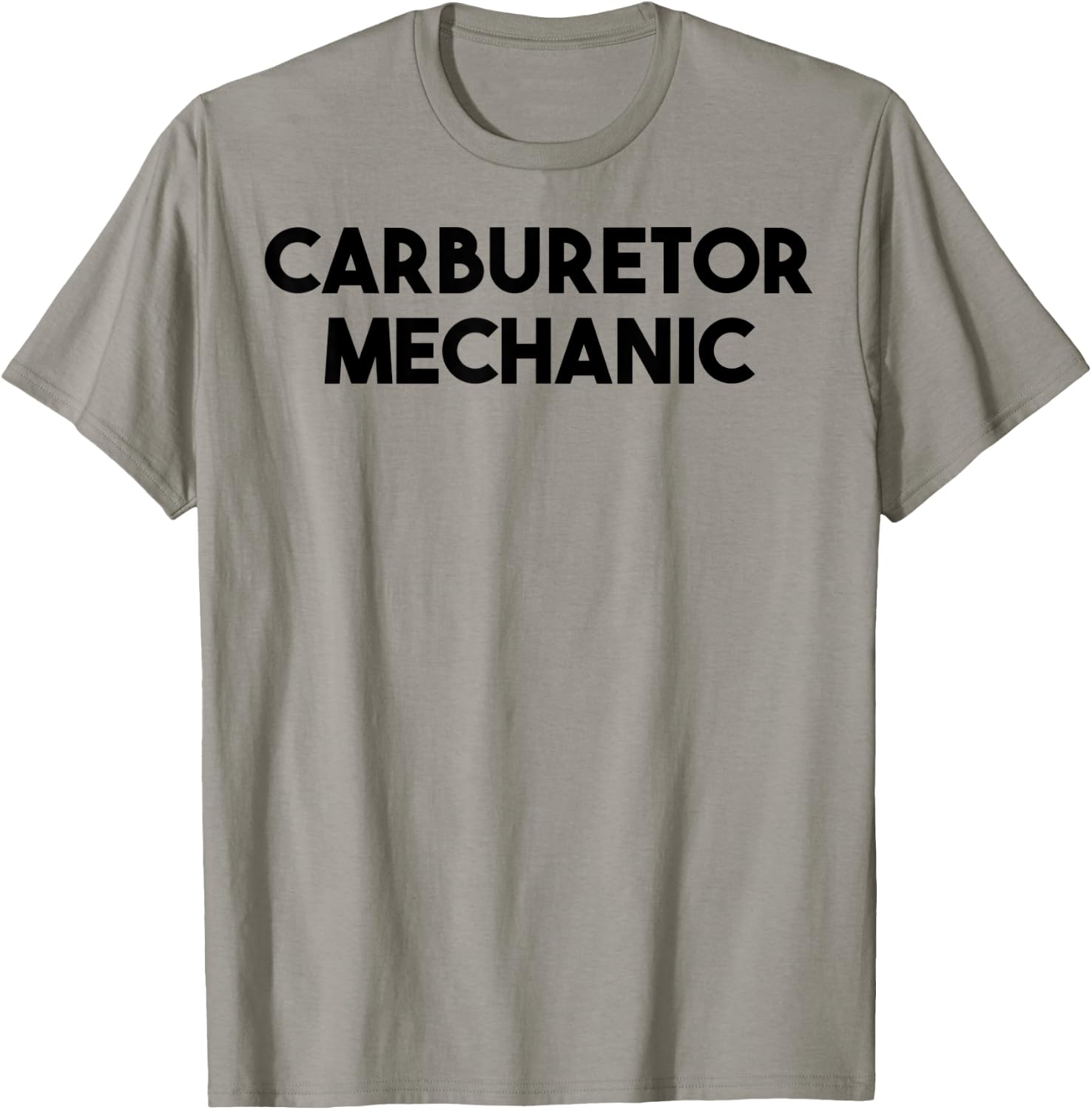 Carburetor Mechanic T-Shirt - T-Shirt | Sand
