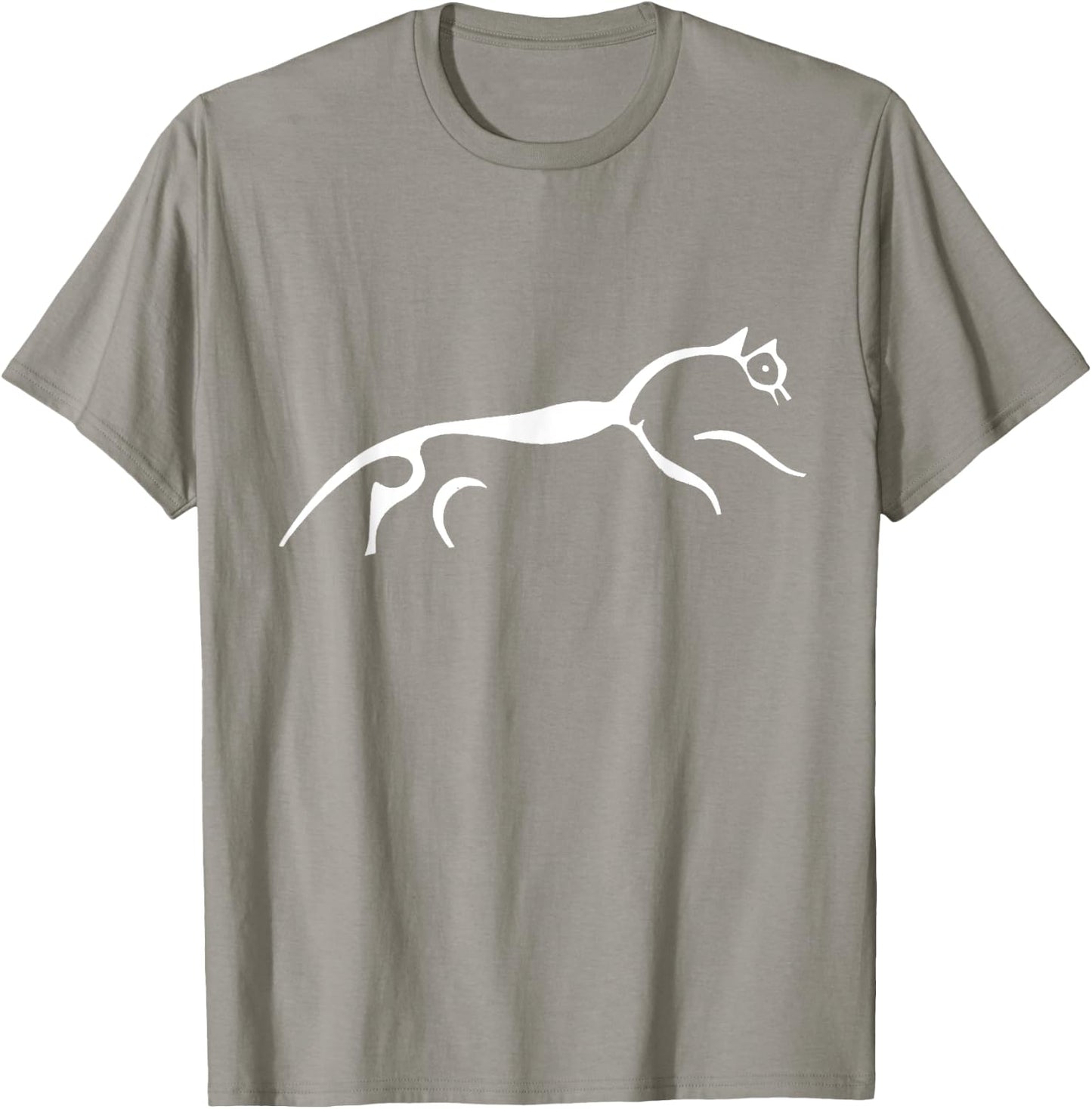 Uffington White Horse T-Shirt - T-Shirt | Sand