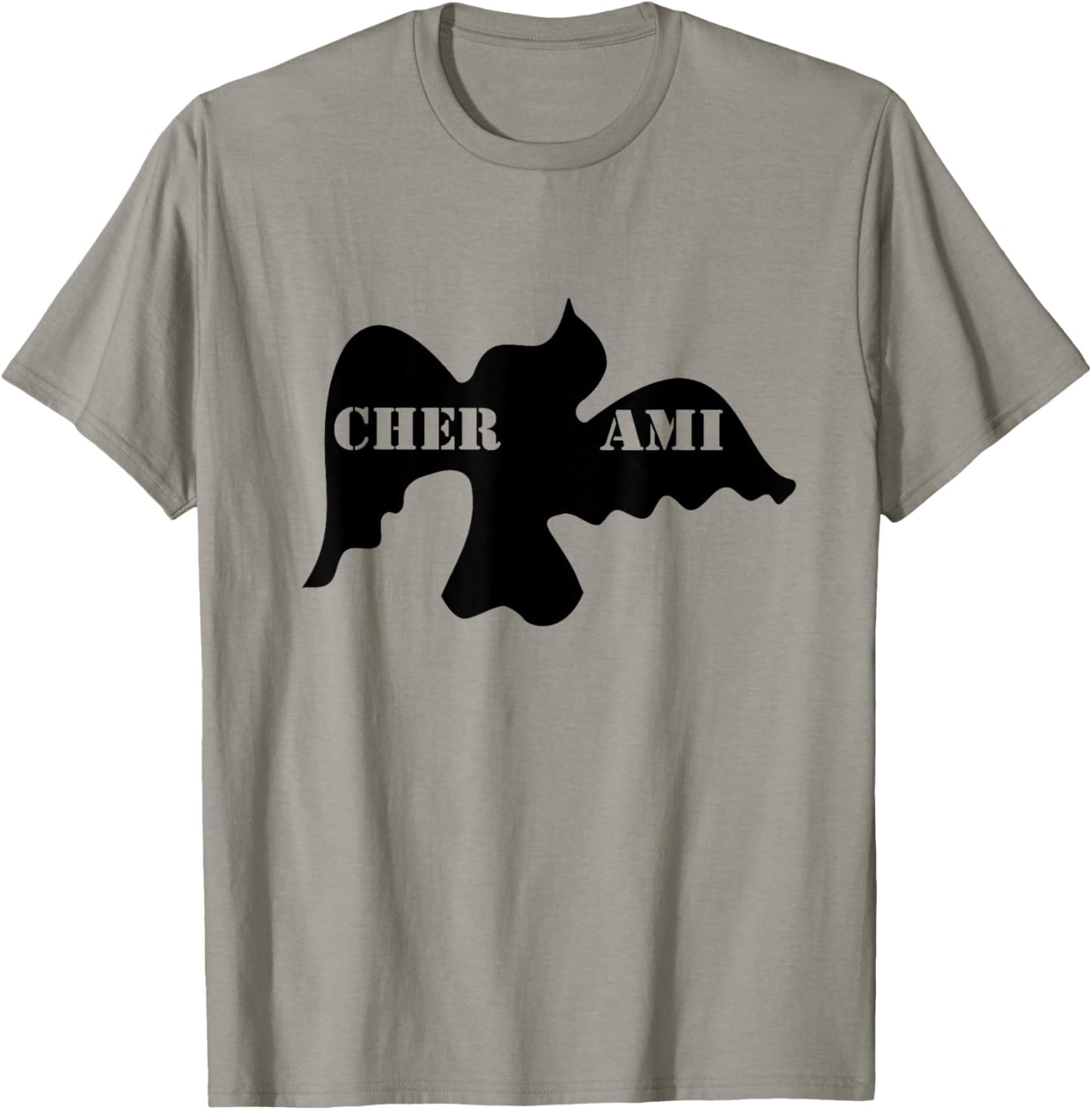 Cher Ami - World War I Homing Pigeon Army Military History T-Shirt - T-Shirt | Sand