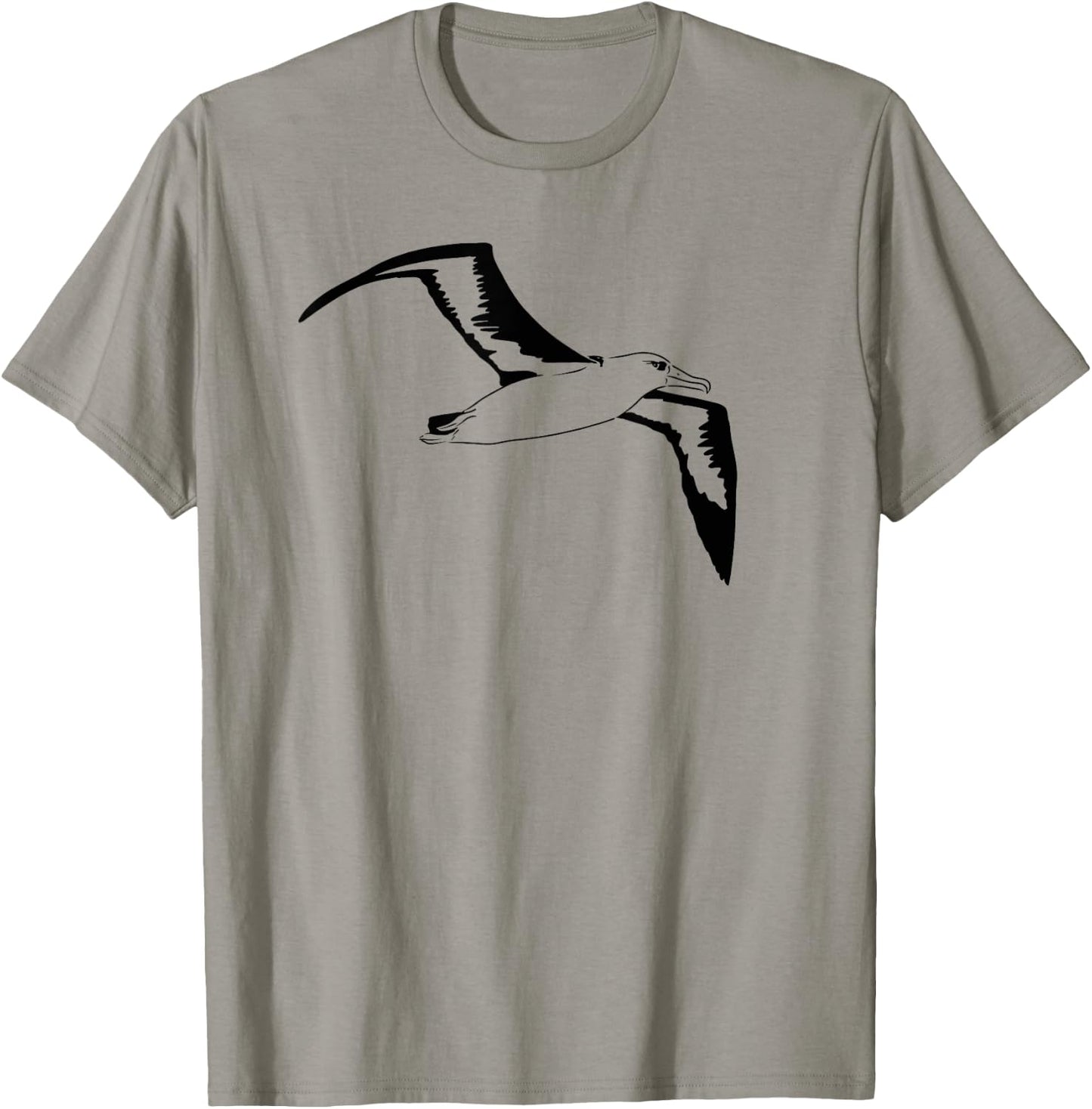 Flying Albatross Bird Seabird Gift Adult Men Women Kids T-Shirt - T-Shirt | Sand