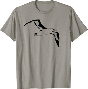 Flying Albatross Bird Seabird Gift Adult Men Women Kids T-Shirt - T-Shirt | Sand