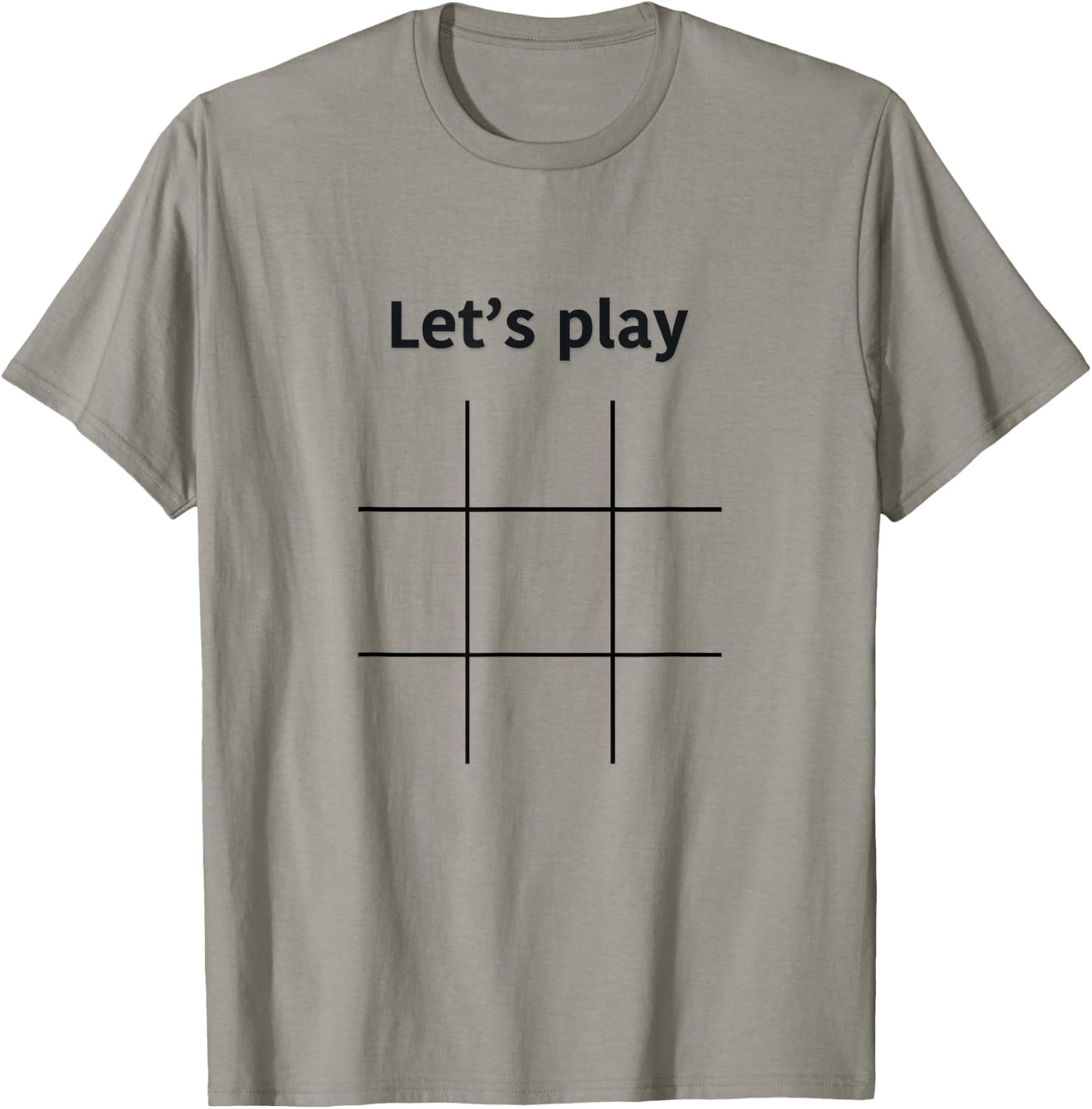 Tic Tac Toe T-Shirt - T-Shirt | Sand