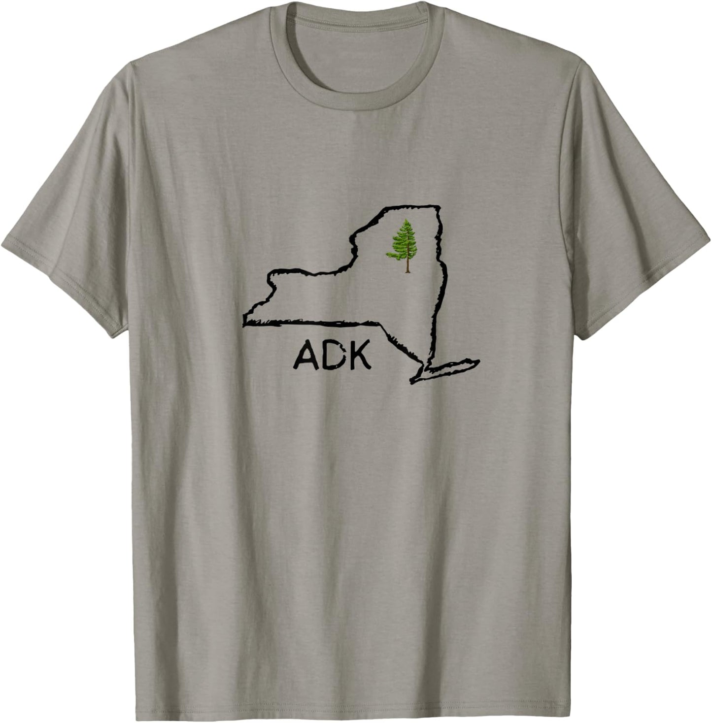 Adk Ny T-Shirt - T-Shirt | Sand