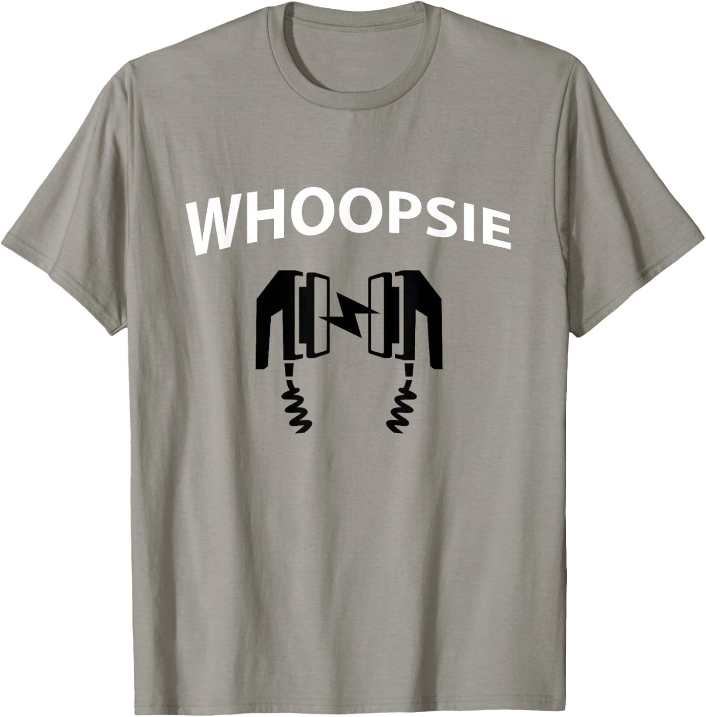 Whoopsie Defibrillators T-Shirt - T-Shirt | Sand