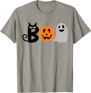 Funny Halloween Shirt. BOO Pumpkins Boys Girls Kids Costume T-Shirt - T-Shirt | Sand
