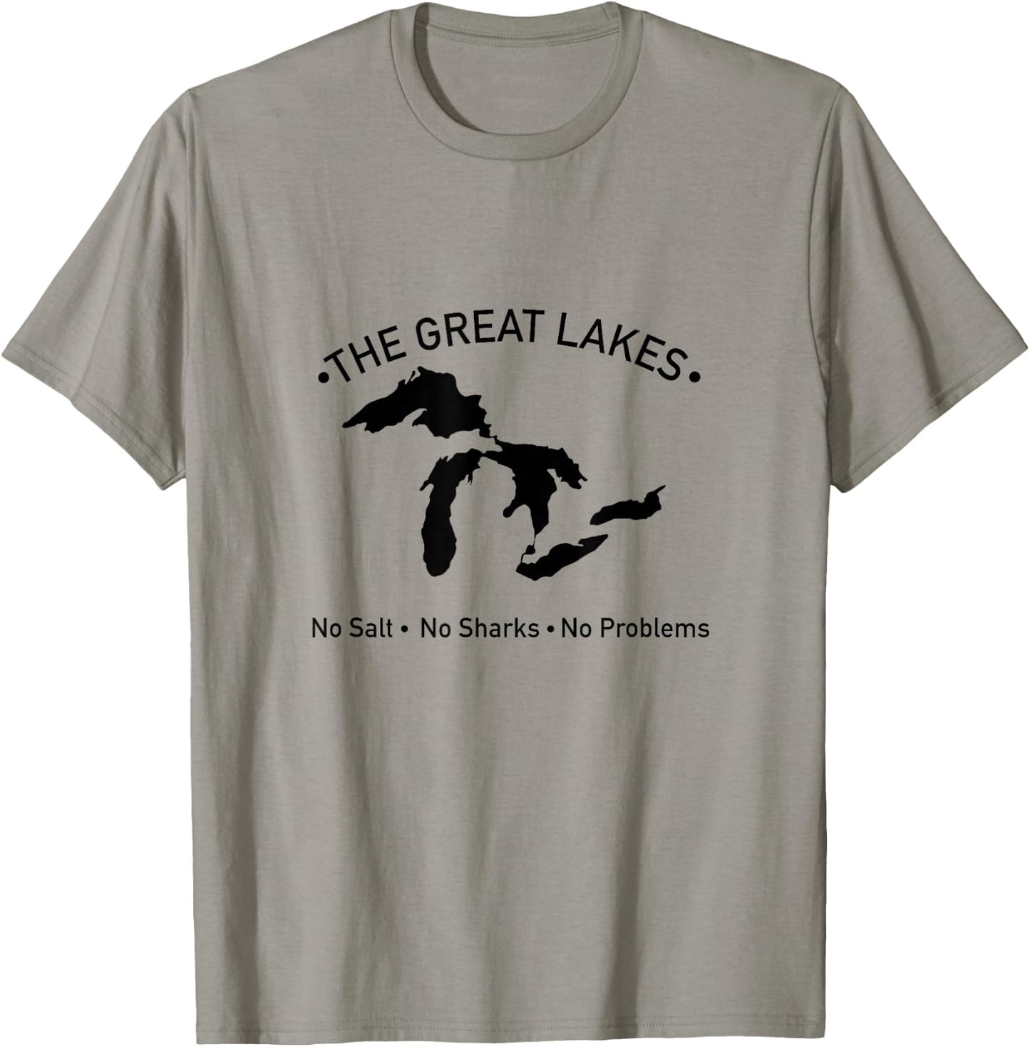 No Salt, No Sharks, No Problem T-Shirt - T-Shirt | Sand