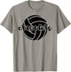 Crusaders Volleyball Team Mascot School Spirit Game Night T-Shirt - T-Shirt | Sand