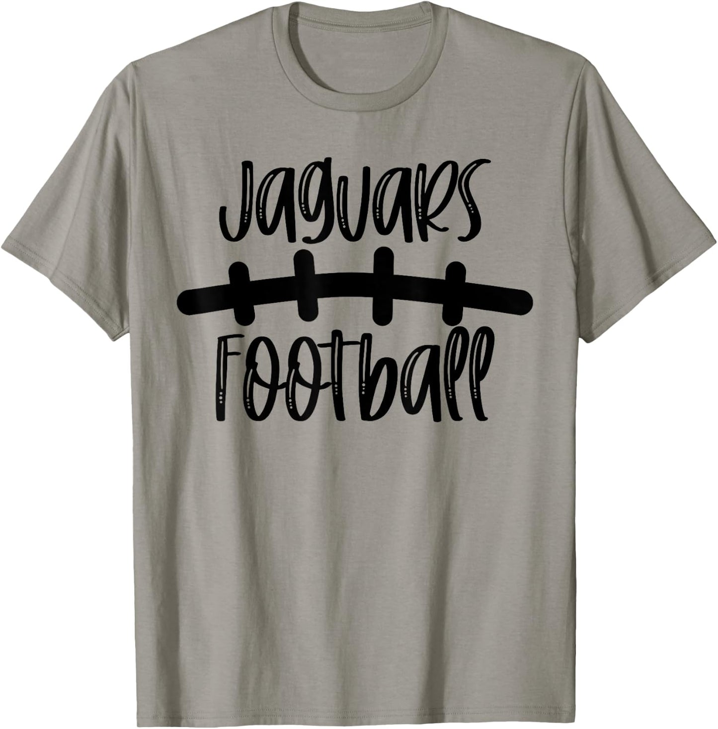 Jaguars Football School Spirit Team Mascot Game Night T-Shirt - T-Shirt | Sand