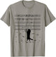Dog Music Notes Treble Clef Dog Holder & Musicians T-Shirt - T-Shirt | Sand