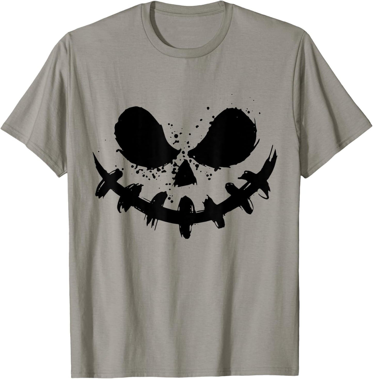Pumpkin Jack O Lantern Face Jackolantern T-Shirt - T-Shirt | Sand