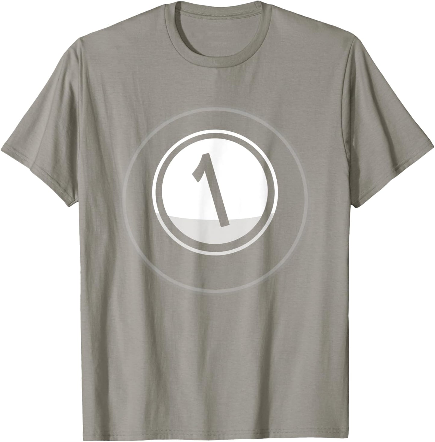 Matching Halloween Costume Set Billiard Balls 1 Ball T-Shirt - T-Shirt | Sand