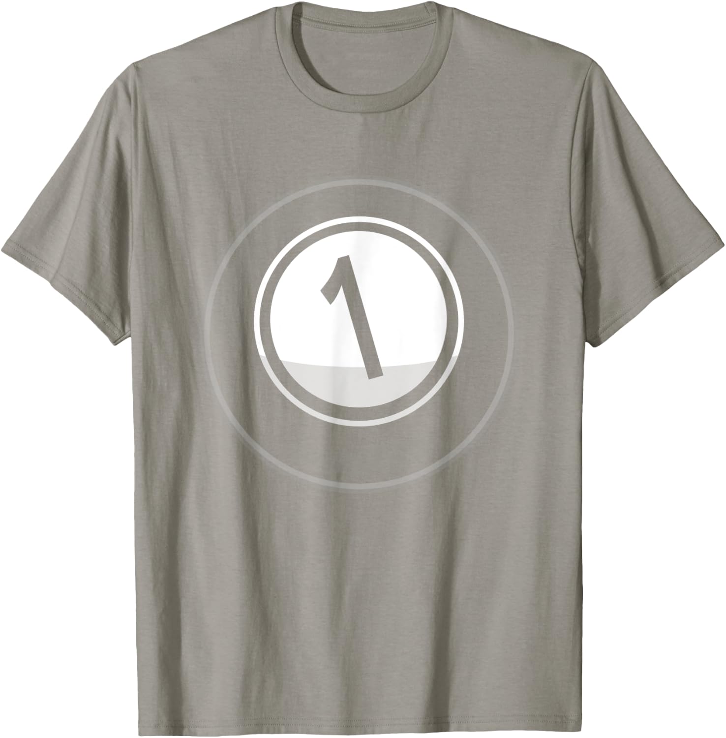 Matching Halloween Costume Set Billiard Balls 1 Ball T-Shirt - T-Shirt | Sand