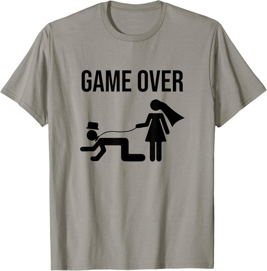 Funny Bride Groom Wedding Bachelor Bachelorette Party T-Shirt - T-Shirt | Sand