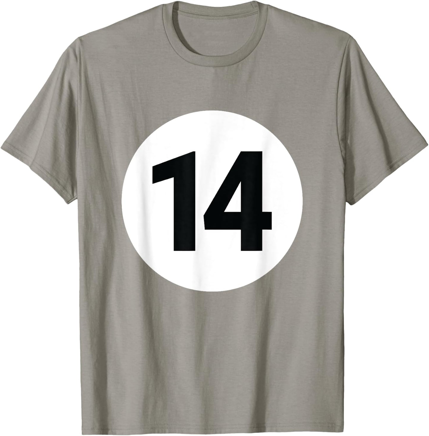 8 Pool Ball 14 Billiards Costume Halloween Group Matching T-Shirt - T-Shirt | Sand