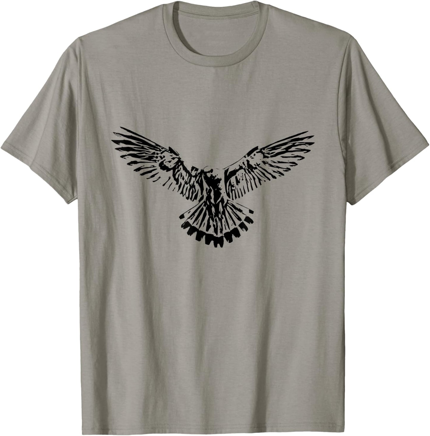 Hawk motif bird of prey T-Shirt - T-Shirt | Sand