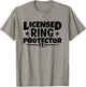 Kids Security Licensed Ring Protector Wedding Bearer T-Shirt - T-Shirt | Sand