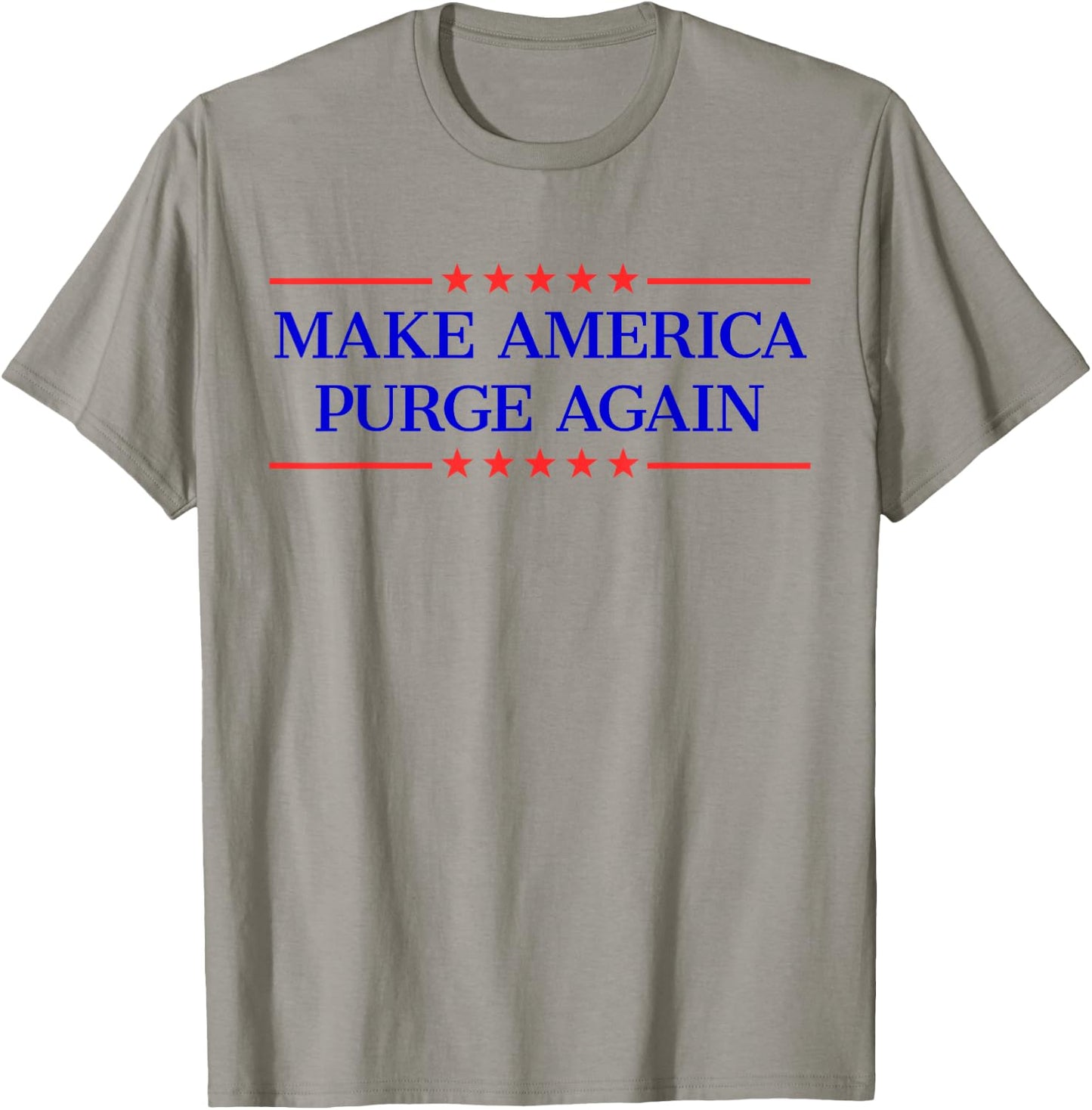 Make America Purge Again T-Shirt - T-Shirt | Sand