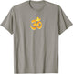 Om Aum Omkara Symbol - Zen Spiritual Peace Yoga Meditation T-Shirt - T-Shirt | Sand