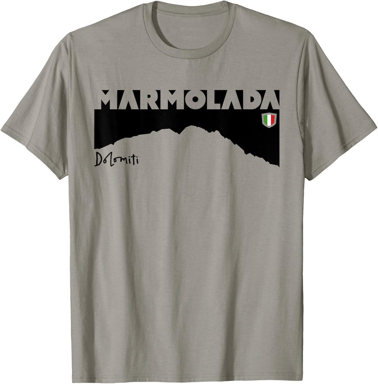 Mount Marmolada Dolomites Hike Hiking Gifts South Tyrol T-Shirt - T-Shirt | Sand