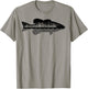 Vintage Nature Outdoor Fishing - Fisher Smallmouth Bass T-Shirt - T-Shirt | Sand