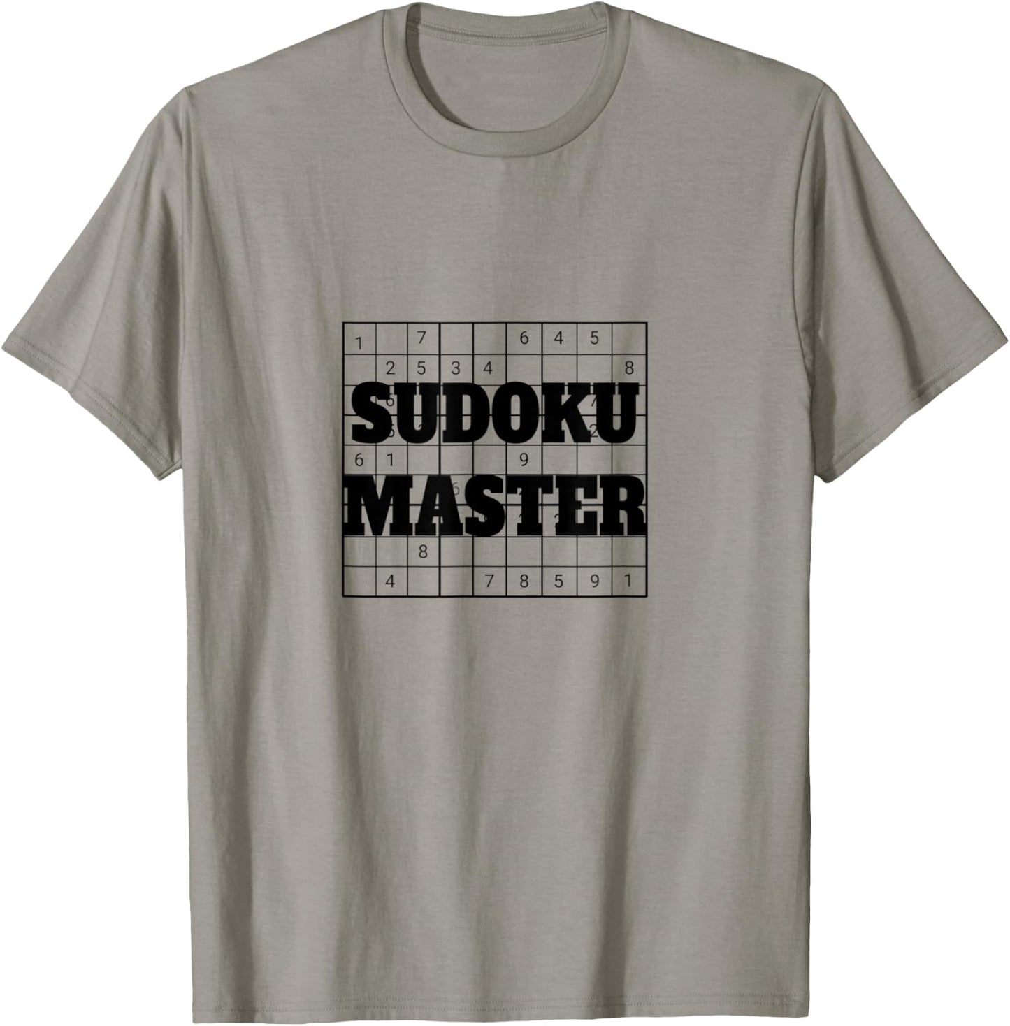 Sudoku Master for Seniors Puzzle Game Professional Player T-Shirt - T-Shirt | Sand
