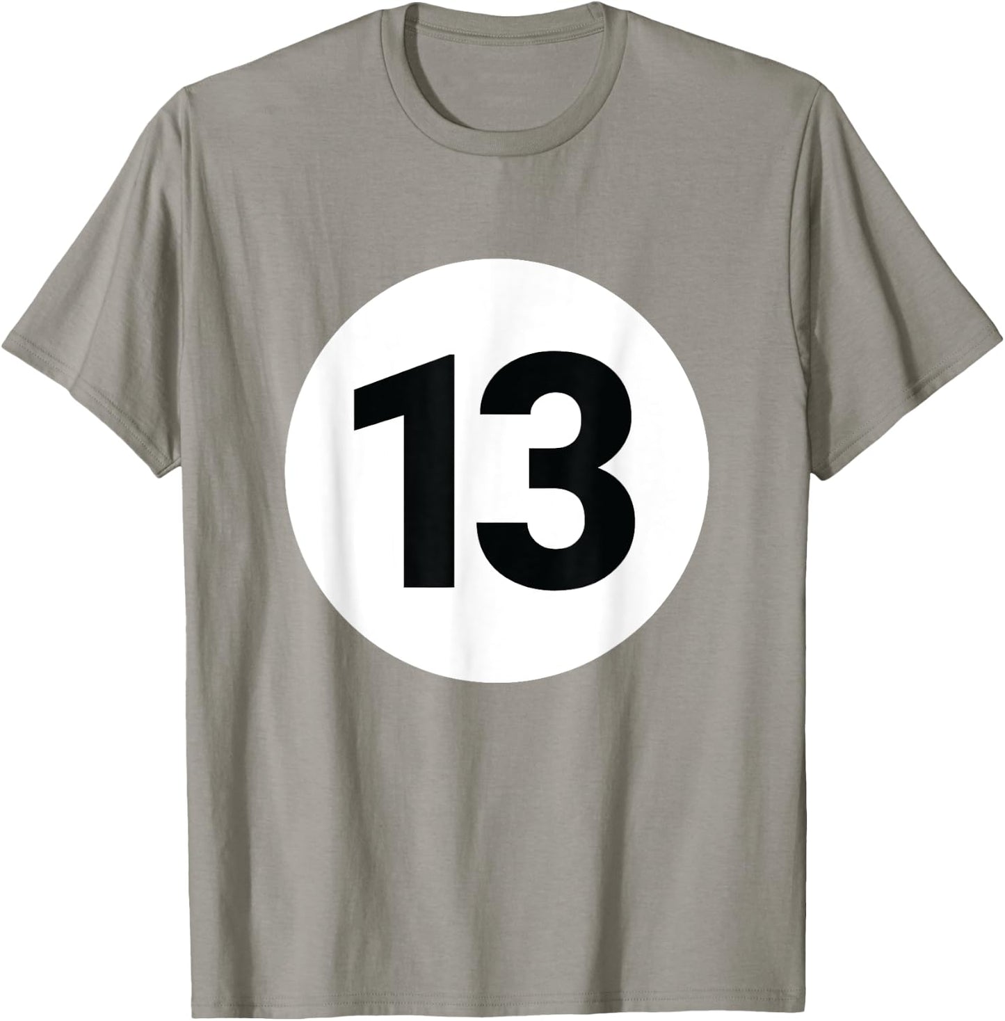 8 Pool Ball 13 Billiards Costume Halloween Group Matching T-Shirt - T-Shirt | Sand