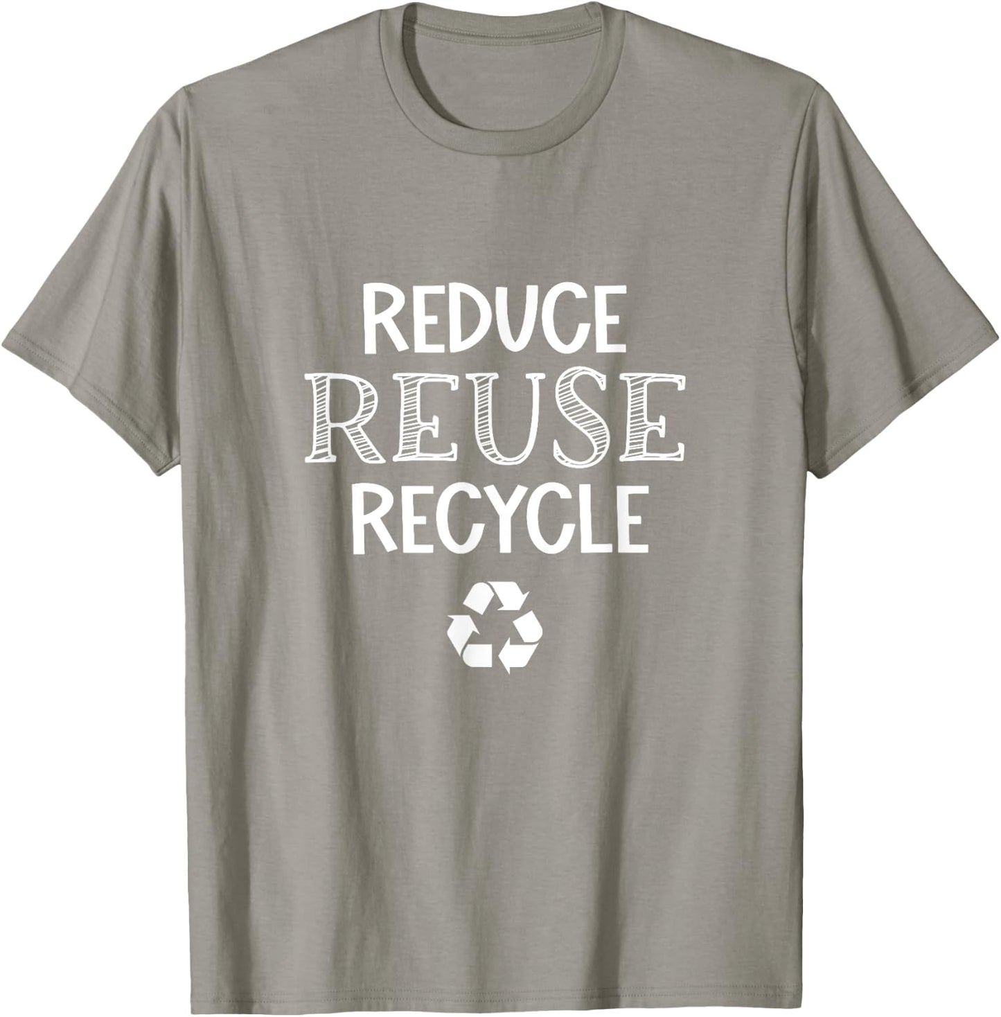 Earth Day Arbor Day Garbage Truck Reduce Reuse Recycle T-Shirt - T-Shirt | Sand