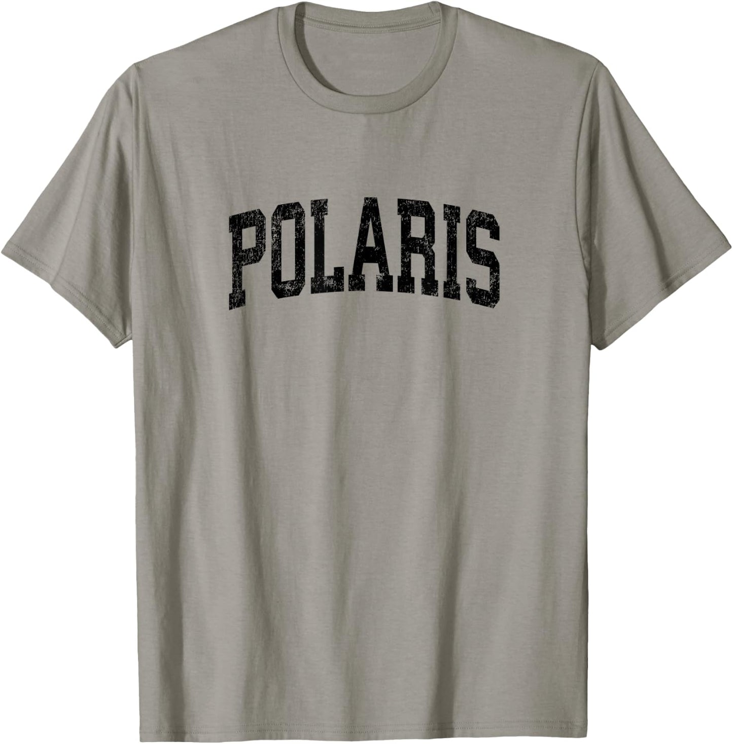 Polaris Montana MT Vintage Athletic Sports Black Design T-Shirt - T-Shirt | Sand