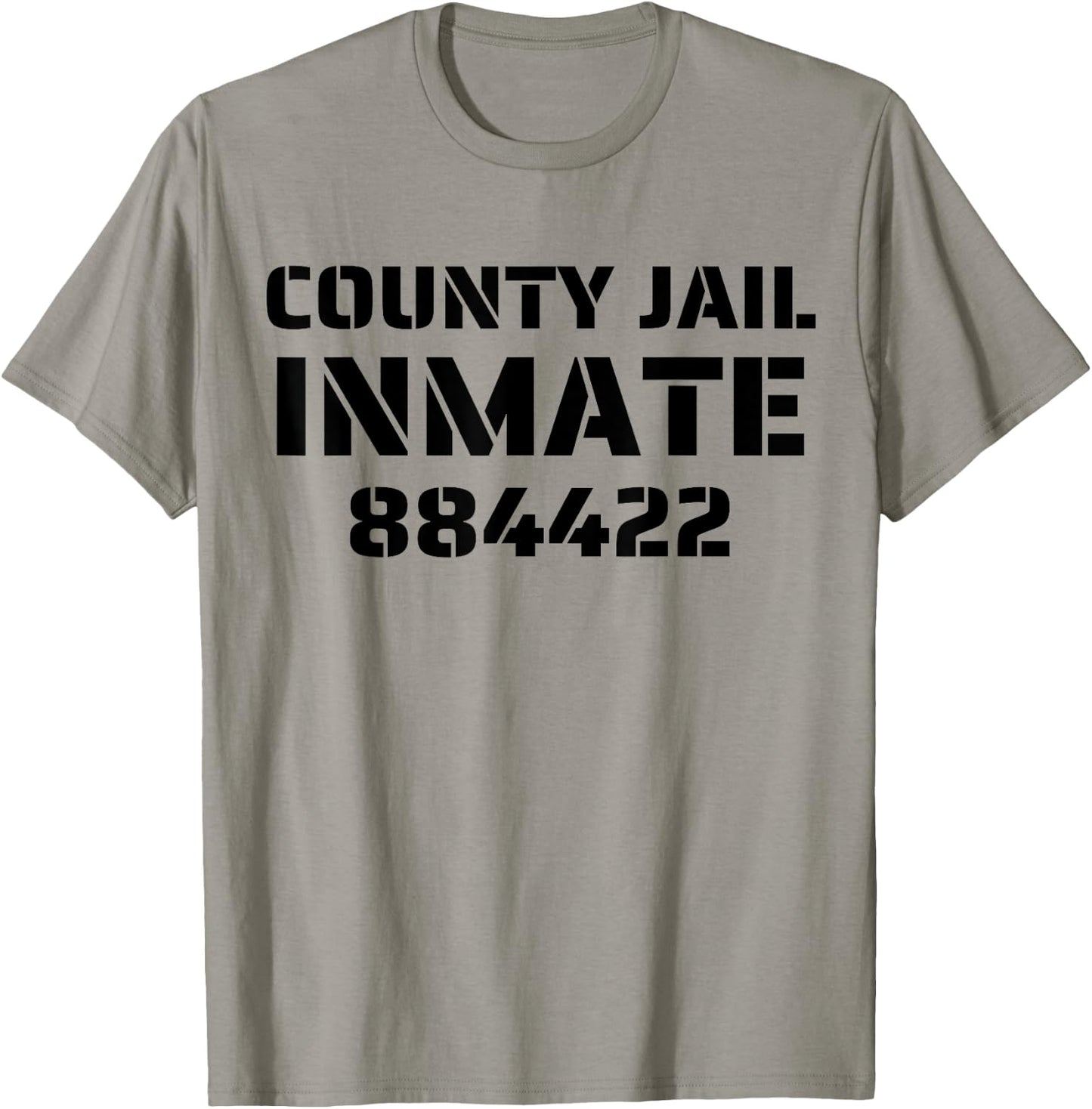 Halloween County Jail Inmate Prisoner Costume Party T-Shirt - T-Shirt | Sand
