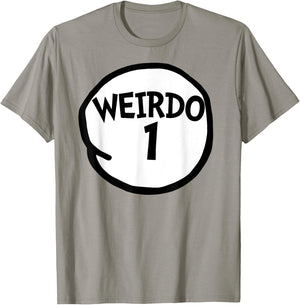 Weirdo 1 Funny Weirdo One Group T-Shirt - T-Shirt | Sand