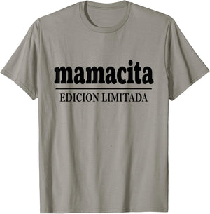 Mamacita Edicion Limitada Letter Text Funny Latina Mom Women T-Shirt - T-Shirt | Sand