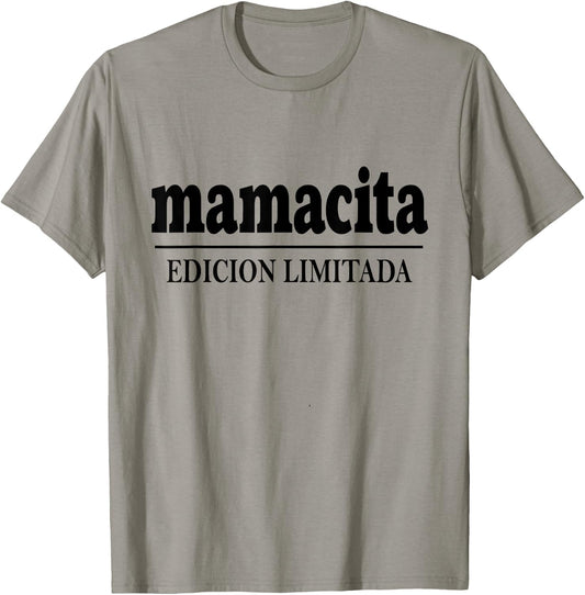 Mamacita Edicion Limitada Letter Text Funny Latina Mom Women T-Shirt - T-Shirt | Sand