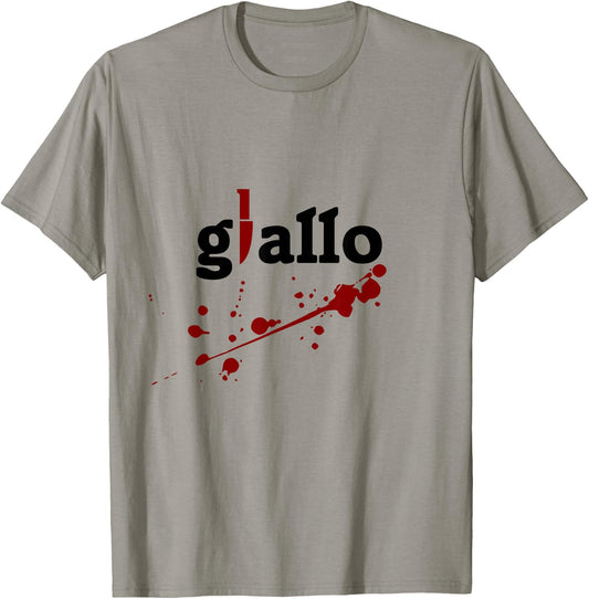 Giallo Italian Horror Movie T-Shirt - T-Shirt | Sand