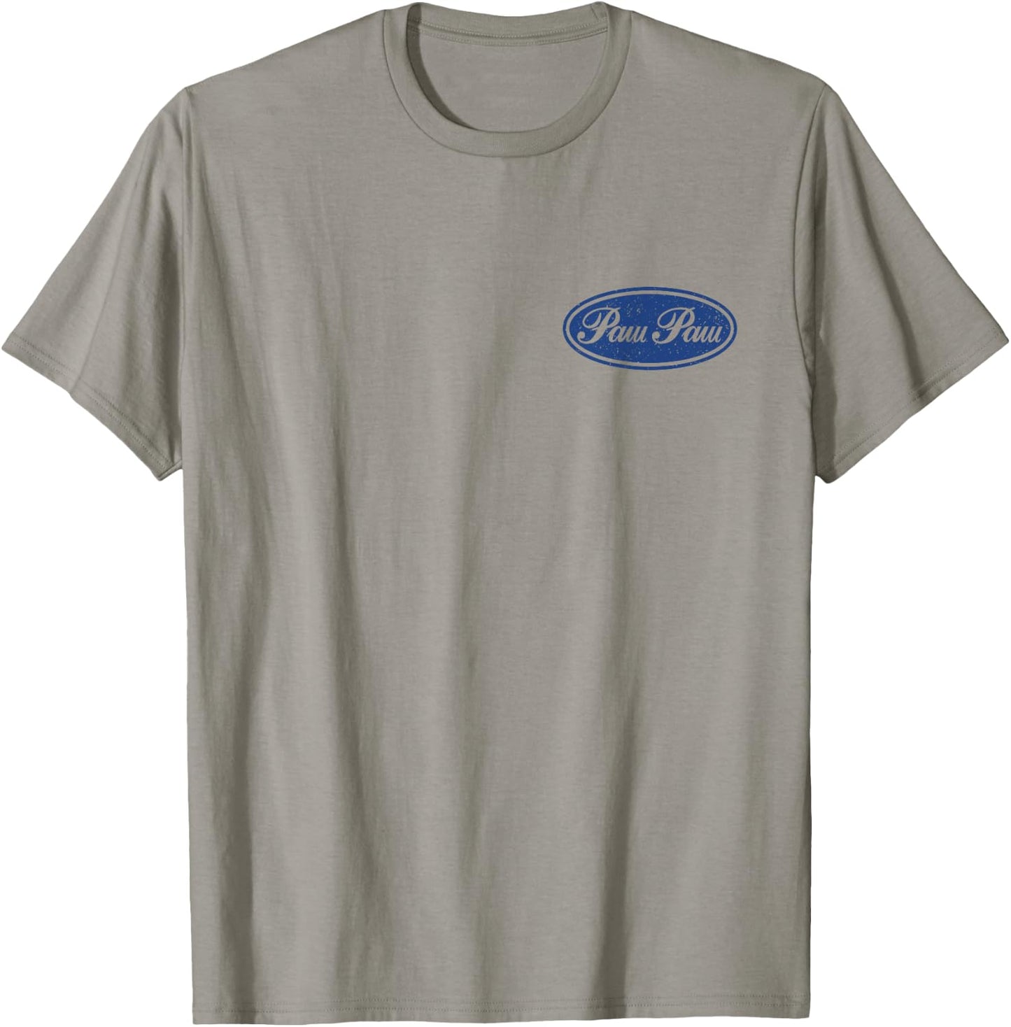Built Paw Paw Tough, Funny Dad - Grandpa - Front and Back T-Shirt - T-Shirt | Sand
