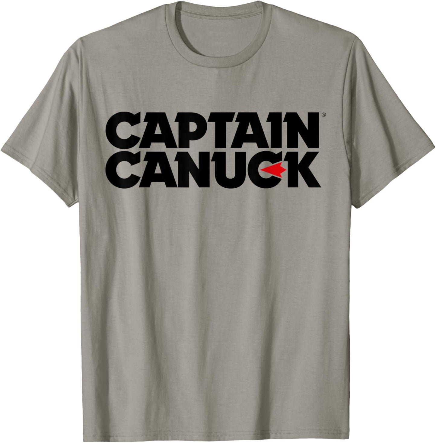 Captain Canuck Black Logo T-Shirt - T-Shirt | Sand