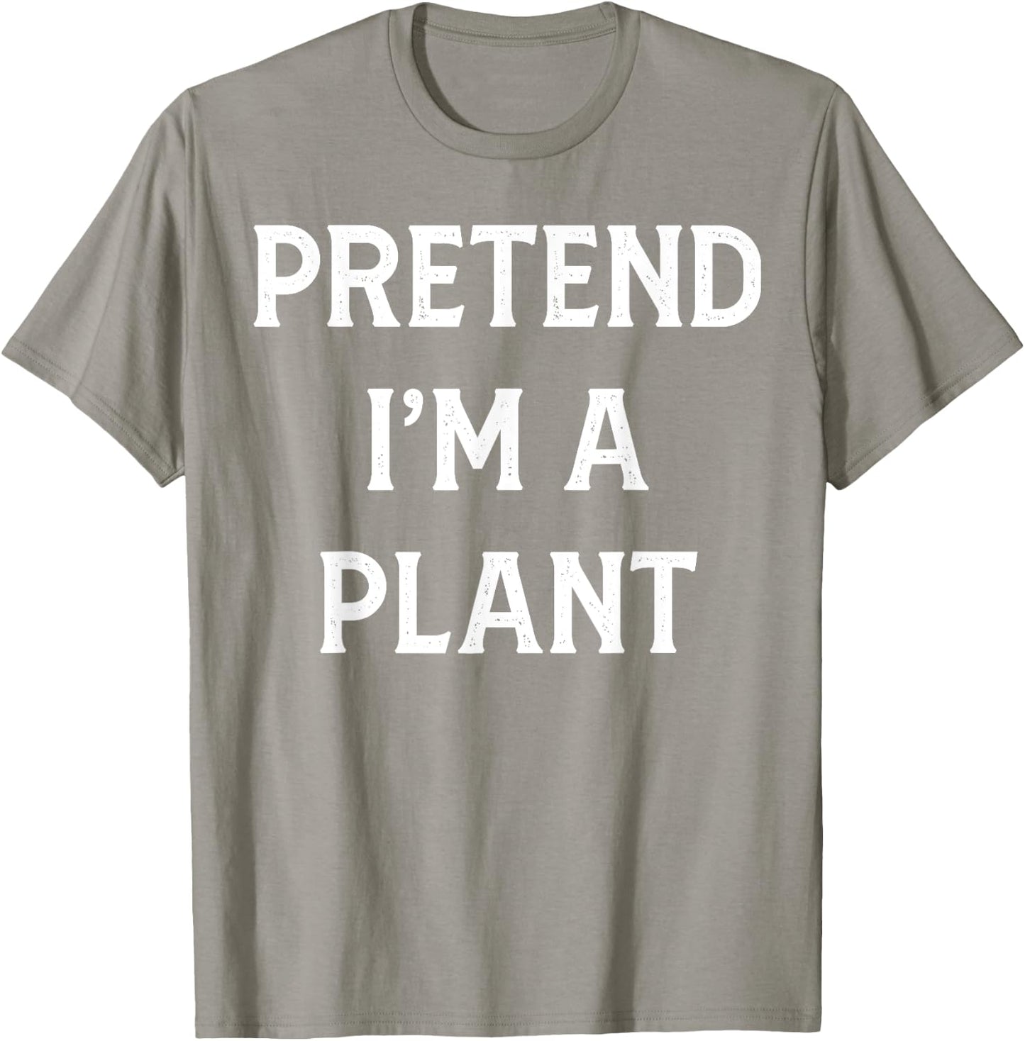 Funny Pretend I am A Plant Halloween Family Matching Party T-Shirt - T-Shirt | Sand